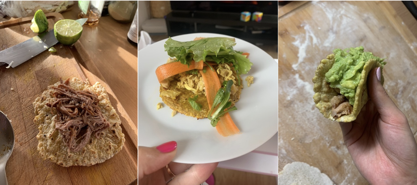 AIP tortilly z plantainů. AIP tortilly z plantainů.