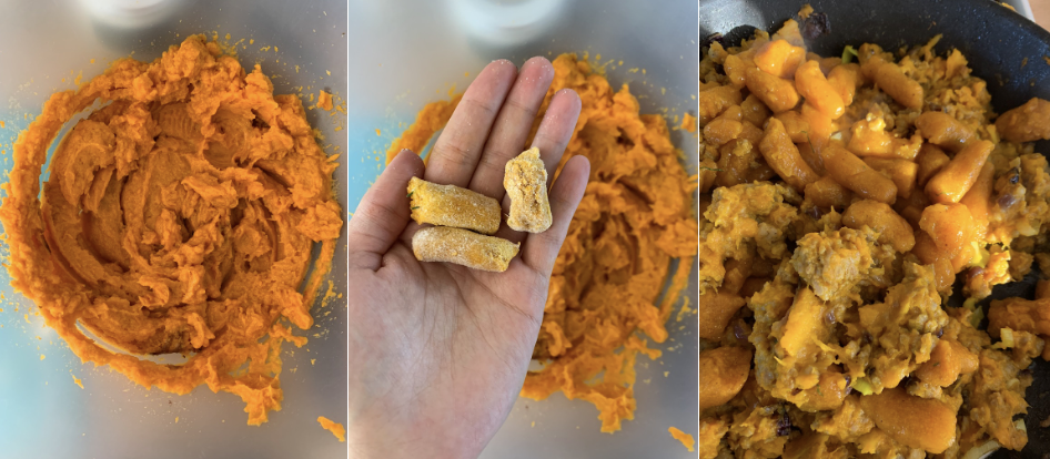 Dýňové gnocchi. Dýňové gnocchi.